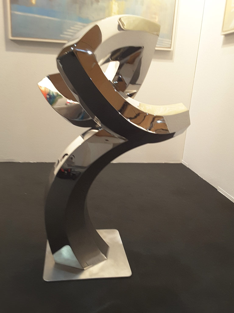 Art Karlsruhe Skulptur Edelstahl